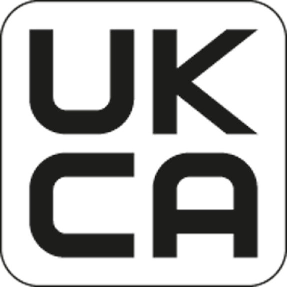 UKCA-Kennzeichen, RoHS konform, Folie, selbstklebend, 15x15mm, 10/Bogen-Beschreibung lesen