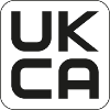 UKCA-Kennzeichen, RoHS konform, Folie, selbstklebend, 15x15mm, 10/Bogen
