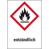 Gefahrensymbol Flamme GHS 02, entzündlich, Folie, 37x26mm, 12/Bogen, GHS-Verordnung Gefahrensymbol Flamme GHS 02, entzündlich, Folie, 37x26mm, 12/Bogen, GHS-Verordnung