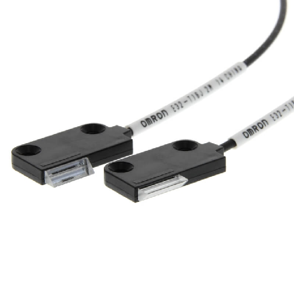 Fibre opt. barrage, plast., tête ruban 11mm, R1mm, 2m - E32-T16JR 2M-Lire la description