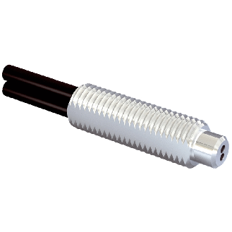 Fibre opt. directe, plast., tête M6 inox, 2m - LL3-DK06-S01-Lire la description