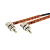 Fibre opt. barrage, plast. haute flexibilité, tête M4 hexagonale, 5m - E32-T11N 5M