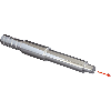 Fibre opt. barrage, verre, tête M4, lg 5m, 40..+210°C - LL3-TW015000