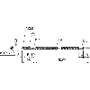Fibre opt. barrage, verre, tête M4, lg 5m, 40..+210°C - LL3-TW015000