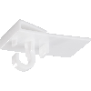 Ceiling-Clip, zum Einhängen an T-Schiene, Deckenbefestigung, 19x30mm, 10/VE Ceiling-Clip, zum Einhängen an T-Schiene, Deckenbefestigung, 19x30mm, 10/VE