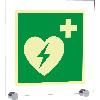 PERMALIGHT power langnachleuchtend Autom.ext.Defibrillator, ASR, Klemmbefestigung, Acryl, 250x250mm PERMALIGHT power langnachleuchtend Autom.ext.Defibrillator, ASR, Klemmbefestigung, Acryl, 250x250mm