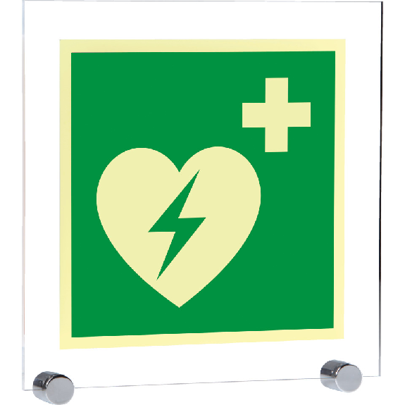 PERMALIGHT power langnachleuchtend Autom.ext.Defibrillator, ASR, Klemmbefestigung, Acryl, 250x250mm PERMALIGHT power langnachleuchtend Autom.ext.Defibrillator, ASR, Klemmbefestigung, Acryl, 250x250mm-Beschreibung lesen