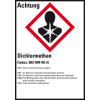 GHS-Etikett Dichlormethan, GefStoffV/GHS/CLP, Folie, 52x74mm, 10/Bogen GHS-Etikett Dichlormethan, GefStoffV/GHS/CLP, Folie, 52x74mm, 10/Bogen