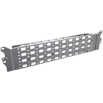 Rail de montage 23x89mm-niveau intér. 400x-x-mm (LxHxP) - VX 8100.730-Lire la description
