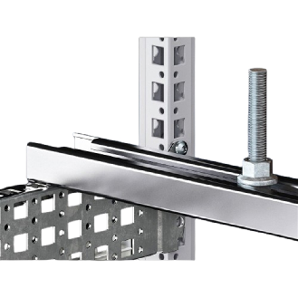 Rail porteur 48 x 26 mm en acier 800x-x-mm (LxHxP) - VX 8617.810-Lire la description