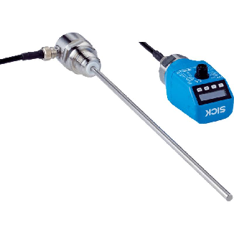 Sonde LFP inox 1200mm ampli sep liaison coax 2m alim 12-30DC/ M12 8p - LFP1200-A5CMC-Lire la description