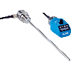 Sonde LFP inox 1200mm ampli sep liaison coax 2m alim 12-30DC/ M12 8p - LFP1200-A5CMC
