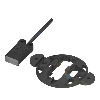 Capteur de niveau capacitif PNP NO / Câble 2m - BCS R08RRE-NSMFHC-EP02 (BCS012K)