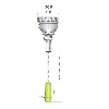 Sonde de niveau capacitive câble 1000mm, 1RT, 1 1/2 Gaz, 110/220Vac - SC-F1000 110/220Vac"