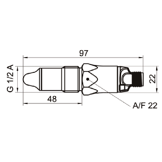 Capteur de niveau Push Pull IO-Link, G 1/2 A hyg., M12 4P - PL20H-11133.111012.A03021010030-Lire la description