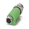 Adaptateur M12A Mâle Droit 4p/M08A Fem droit 4p - SAC-4P-M12MS-M 8FS
