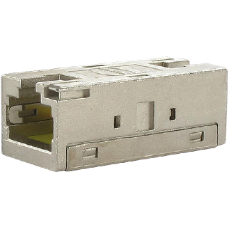 Changeur de genre 1x RJ45, 8 pôles métal, CAT6A (femelle/femelle) - 4000-68000-9040012-Lire la description