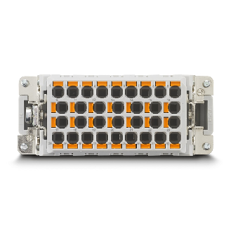 Elément de contact, mâle, 32+PE, Push-in, 500V, 16A, 0,5-2,5mm² - HC-BB32-I-PT-M-Lire la description