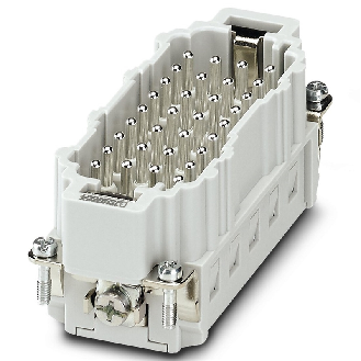Elément de contact, mâle, 32+PE, Push-in, 500V, 16A, 0,5-2,5mm² - HC-BB32-I-PT-M-Lire la description