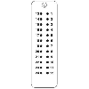 Élément de contact mâle, 24 pôles, Vis, (1-24) - HC-B 24-I-UT-M Élément de contact mâle, 24 pôles, Vis, (1-24) - HC-B 24-I-UT-M