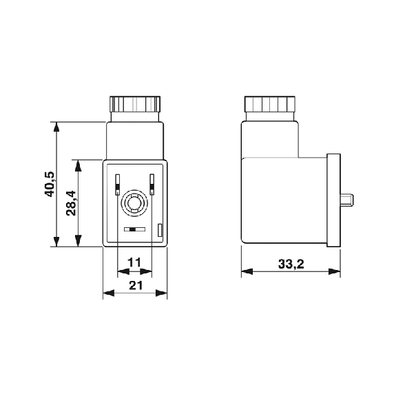 Connect. EV Forme BI 11mm 24V LED+ATP; M16x1,5, Ø6-8mm - SACC-VB-3CON-M16/BI-1L-SV 24V Connect. EV Forme BI 11mm 24V LED+ATP; M16x1,5, Ø6-8mm - SACC-VB-3CON-M16/BI-1L-SV 24V-Lire la description