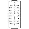 Module à élément de contact, 25 pôles, femelle - HC-M-25-CT-F Module à élément de contact, 25 pôles, femelle - HC-M-25-CT-F