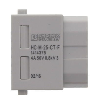 Module à élément de contact, 25 pôles, femelle - HC-M-25-CT-F Module à élément de contact, 25 pôles, femelle - HC-M-25-CT-F
