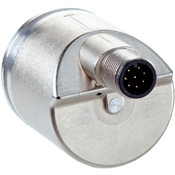 Codeur abs. monotour Axe plein 10mm 16.384 (14 bit) IO-Link, M12 4P - AHS36A-S4QC016384-Lire la description