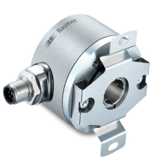 Codeur abs. mono-multitours Ø58mm Axe creux 12mm 10-30V CANopen - EAM580-BAC.5NC6.14180.A-Lire la description
