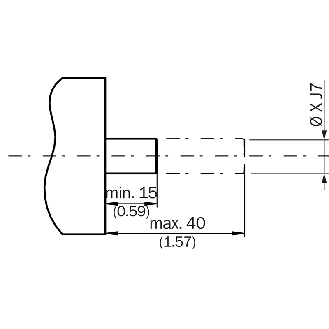 Codeur inc. Ø60mm Axe creux 8mm 0500i/t 10-27V HTL/PushPull C5m - DBS60E-BBEM00500-Lire la description