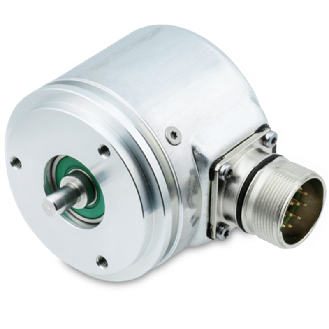 Codeur abs. SSI multitour, Ø58 Axe plein Ø6mm IP65 10-30Vdc - GM401.B40A102-Lire la description
