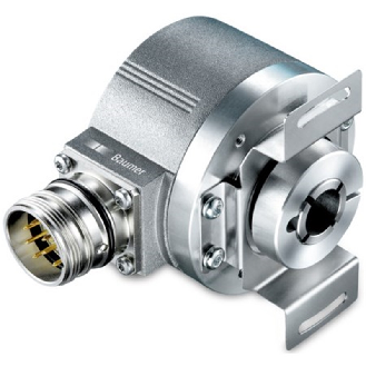 Codeur inc. Ø58mm Axe trav. 12mm 1024i/t 5V TTL/RS422 M23 12P IP65 - EIL580-TNB2.5EE.01024.A-Lire la description
