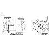 Codeur inc. Ø60mm Axe plein 10mm 00100i/t 4,5-5,5V TTL/RS422 C 3m - DFS60B-S4AL00100