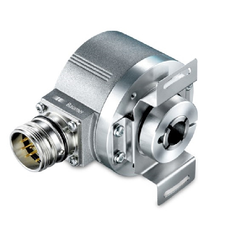 Codeur inc. Ø58mm Axe trav. 12mm 01024i/t PROG TTL/RS422 M12 12P IP65 - EIL580P-TNB2.5EF.01024.B-Lire la description