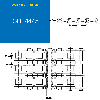 Cadena de rodillos de acero de triple tracción de 5 metros ISO 28B-3 con paso de 444 mm