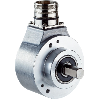 Codeur inc. Ø60mm Axe plein 10mm 1000i/t 4,5-5,5V TTL/RS422 M23 12P - DBS60E-S4AA01000-Lire la description