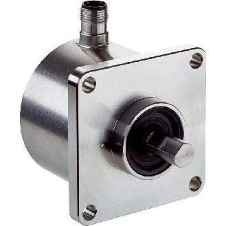 Codeur inc. Ø60mm Axe plein 10mm 2000i/t 10-27V HTL/PushPull M12 8P - DBS60I-Q4EC02000-Lire la description