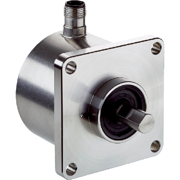 Codeur inc. Ø60mm Axe plein 10mm 2000i/t 10-27V HTL/PushPull M12 8P - DBS60I-Q4EC02000-Lire la description