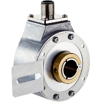 Codeur inc. Ø58mm Axe trav. 10mm 1024i/t 4,5-30V HTL/TTL M12 8P - DBS60E-TDFCD1024-Lire la description