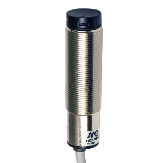 Cellule Directe PNP P=100mm LR NO+NF M18 Métal Axial Câble 2m - FAR2/BP-1A-Lire la description