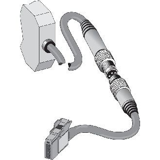 Cellule Barrage (E+R) Ligne Laser P=3,5m / Connect.+Câble 2m - WSE130L-54-Lire la description