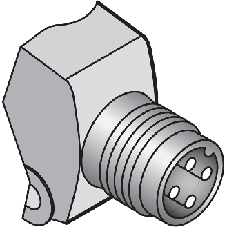 Cellule EAP PNP P=350mm Pot. IR LO/DO / M12 4P - WTB9-3P2411S09-Lire la description