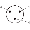 Cellule PNP/NPN P=120mm PinPoint LO / M08 3P - WTB4FT-21311120ZZZ