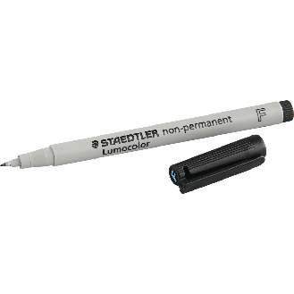 STAEDTLER Faserschreiber Lumocolor non-permanent 316, schwarz, 0,6mm fein-Beschreibung lesen