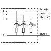 M12A Fem Coudé 4p LED PNP; Câble PUR (UL/CSA) 4x0.34 Gris Cpc 5m - 7000-12421-2340500