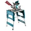 Table, scie  trononner et  onglet Makita LF1000