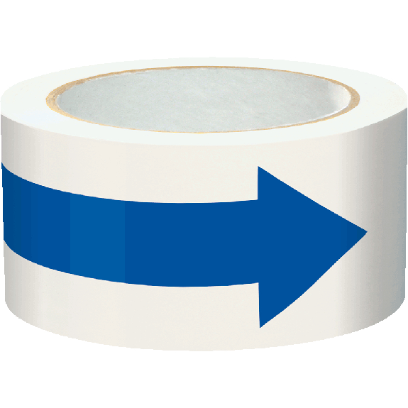 Bodenmarkierungspfeile, blau, Folie, selbstklebend, Pfeillänge 85mm, 170/Rolle Bodenmarkierungspfeile, blau, Folie, selbstklebend, Pfeillänge 85mm, 170/Rolle-Beschreibung lesen