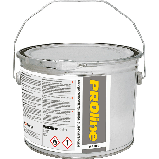 Hallenfarbe PROline paint, 1-Komponentenfarbe, weiß (RAL 9016), 5 l-Beschreibung lesen