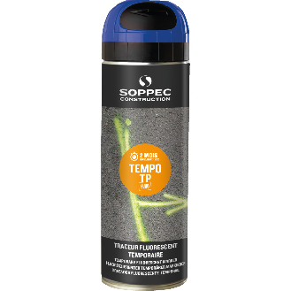 SOPPEC Markierfarbe Tempo T.P., für ca. 8 Wochen, blau, 500ml/Dose-Beschreibung lesen