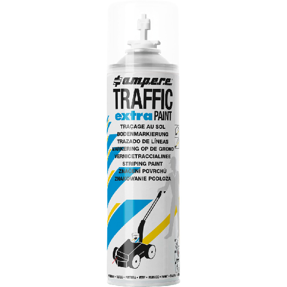 TRAFFIC extraPaint Bodenmarkierungsfarbe, für SUPER-Striper, weiß, 500ml/Dose TRAFFIC extraPaint Bodenmarkierungsfarbe, für SUPER-Striper, weiß, 500ml/Dose-Beschreibung lesen